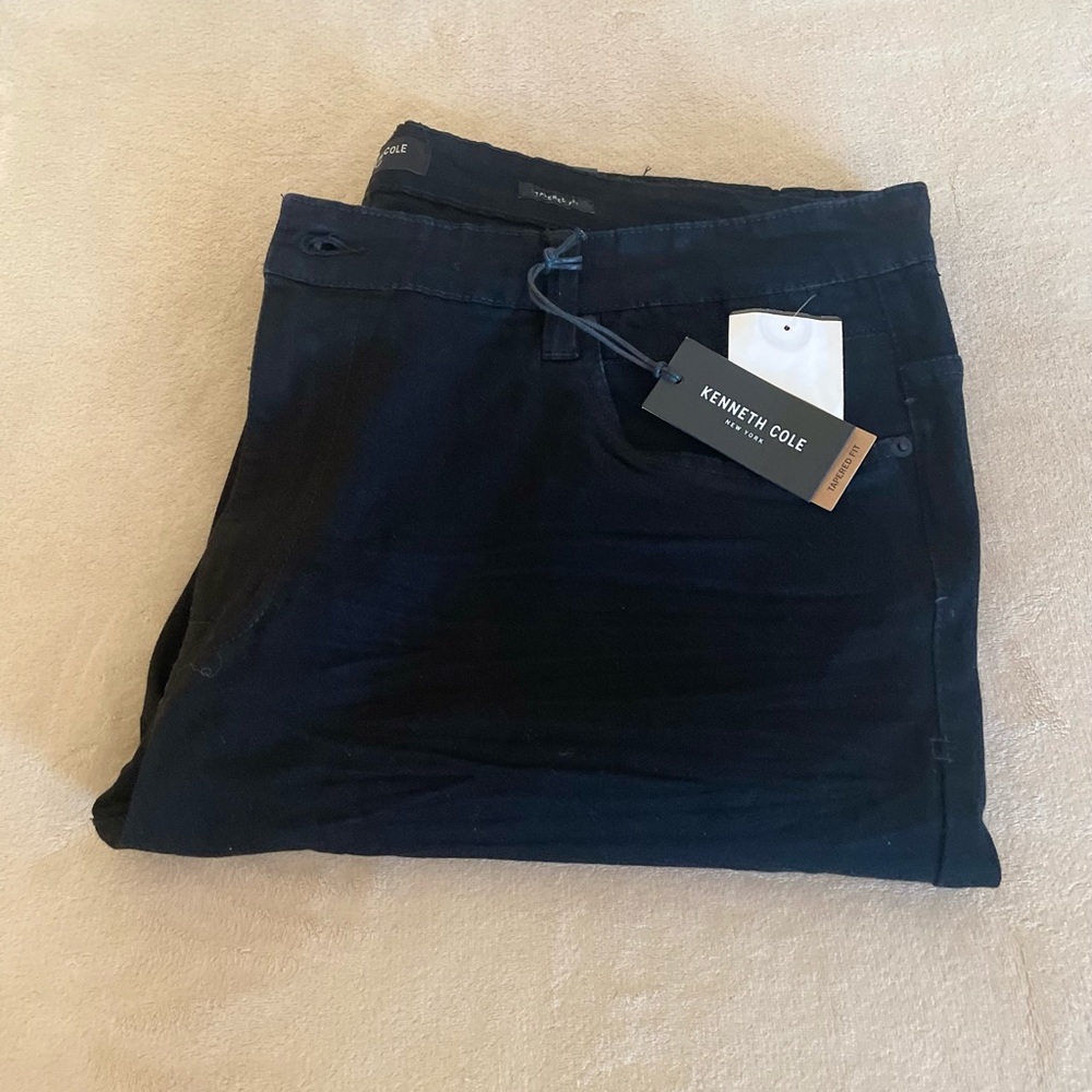 Kenneth Cole Tapered Fit Straight Leg Jeans - Size 44x32 - Picture 15 of 16